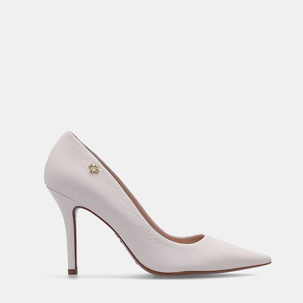 Luz Da Lua Sapato Scarpin 52951500 Panna