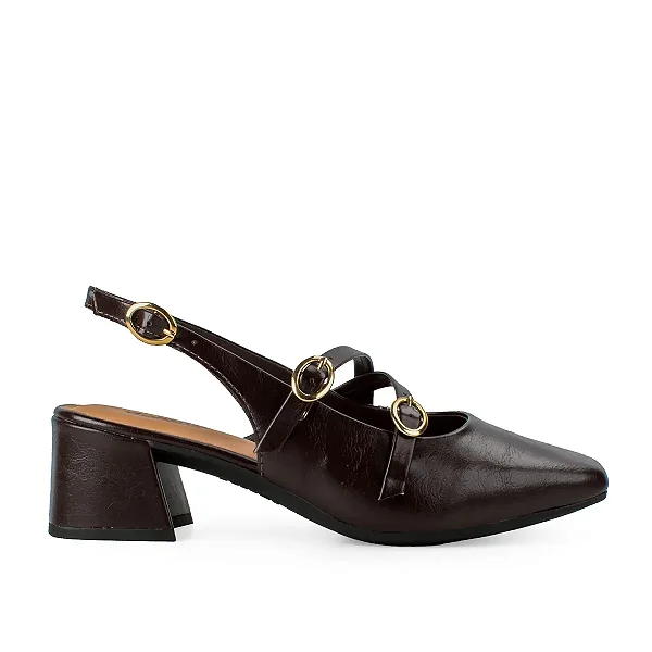 Dakota Sapato Fem Salto Baixo D0081 Vieri Ristretto