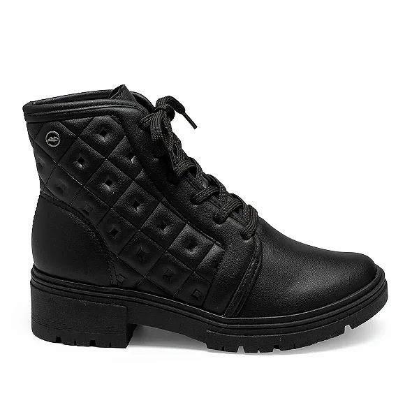 Dakota Coturno Fem Da842 Almeria Preto