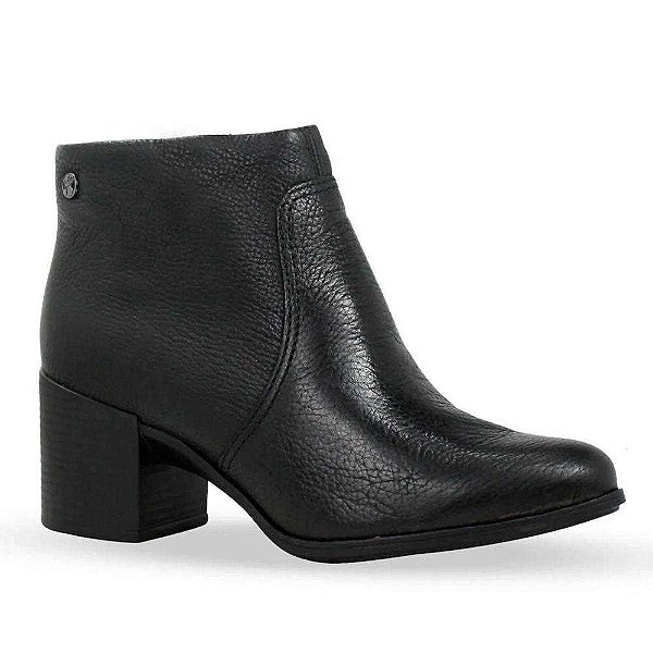 Bota Fem Bottero Cano Curto Salto Baixo 346901 Wood