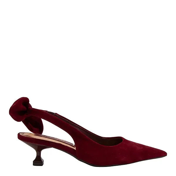 Sapato Fem Santa Lolla  Salto Baixo 06F25087034a09c9 Old Merlot