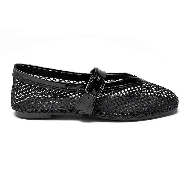 Sapato Fem Mississipi Mf051 Preto