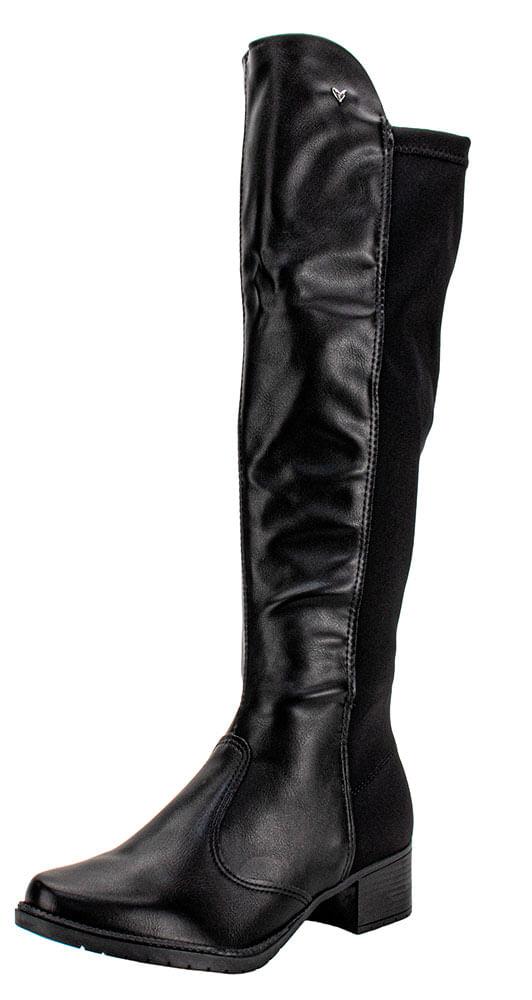 Mississipi Bota Fem Cano Longo Me123 Preto