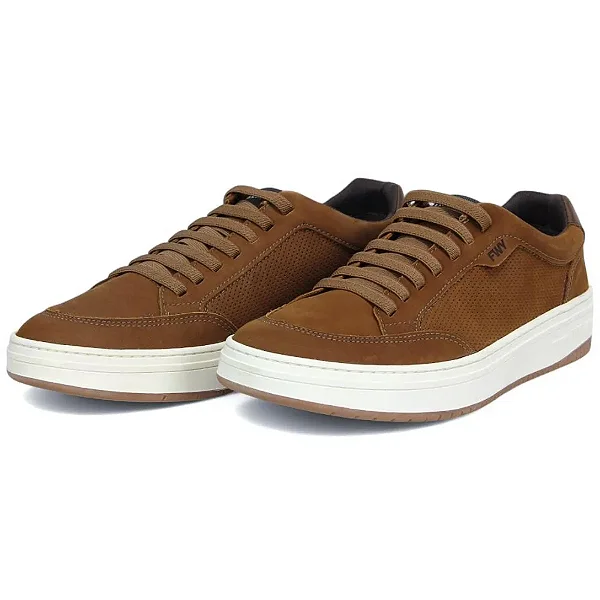 Free Way Sapatenis Masc Evo04 Nobuck Castor