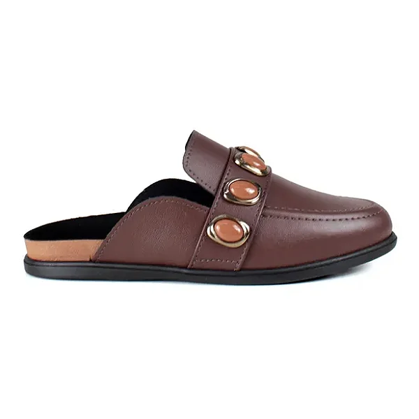Moleca Mule Fem 5826104 Chocolate