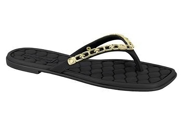 Moleca Rasteira Fem 5535204 Preto