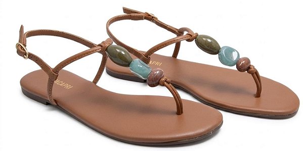 Anacapri Sandalia Fem C3029400270004 Cuoio