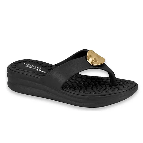 Modare Tamanco Fem 7213101 Preto