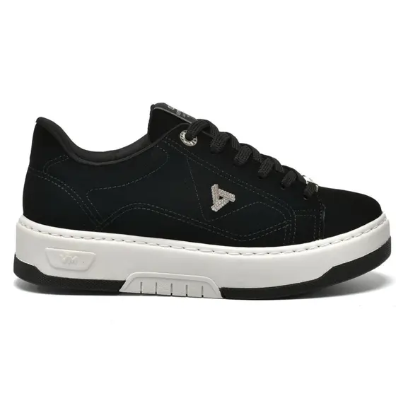 Via Marte Tenis Fem 126017 Preto