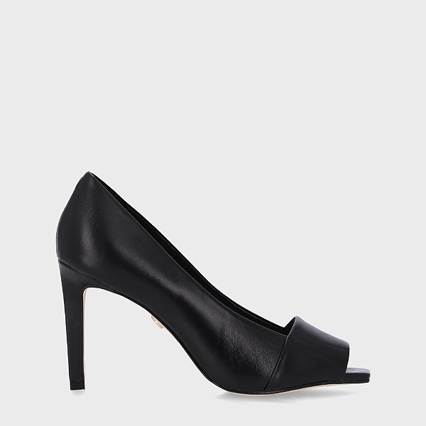 Sapato Fem Luz Da Lua  Salto Alto 80870002 Preto