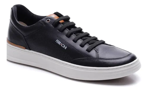 Ferracini Sapatenis Masc 1691C Bege / Preto