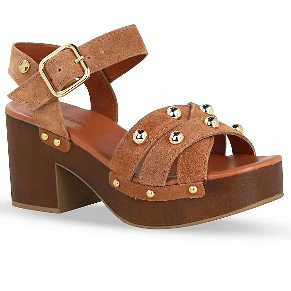 Bottero Sandalia Fem 370507 Castanho