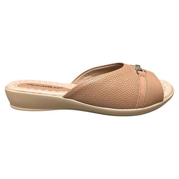 Piccadilly Rasteira Fem 500404 Nude Claro