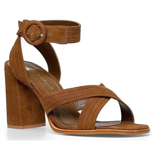 Carrano Sandalia Fem Salto Alto  762007 Saddle