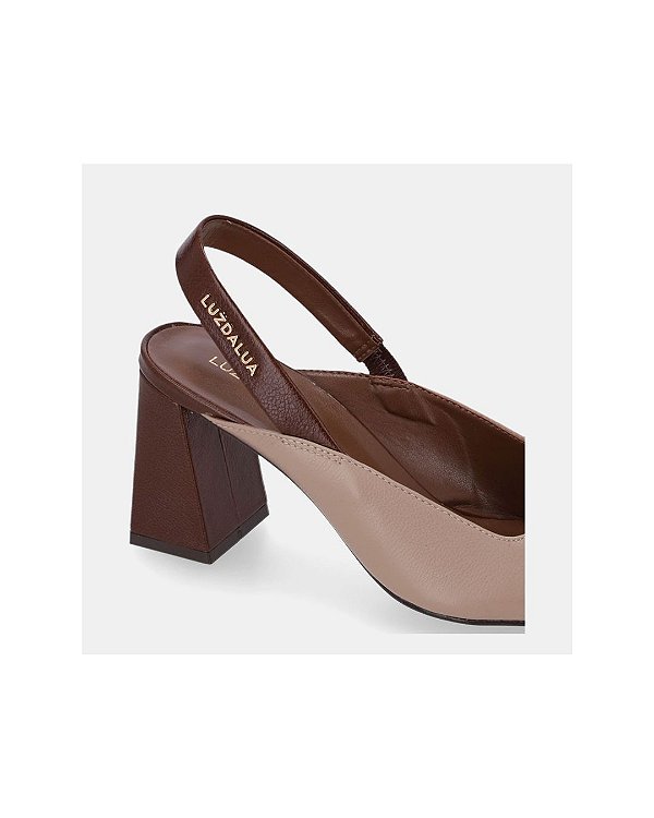 Luz Da Lua Sapato Fem Salto Medio 60980002 Saara