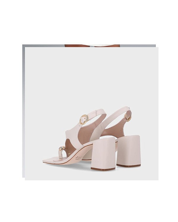 Luz Da Lua Sandalia Fem Salto Alto  60830001 Saara Panna