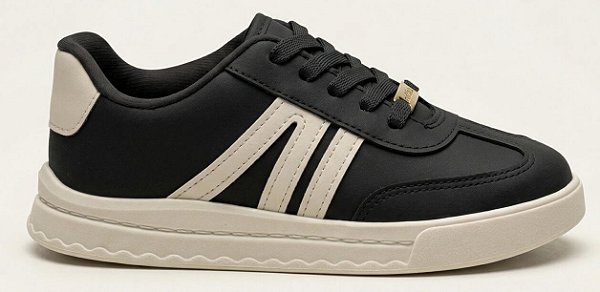 Molekinha Tenis Inf Fem 2575115 Preto