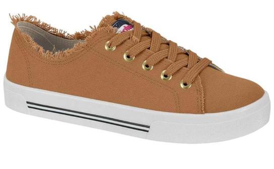 Moleca Tenis Fem 5667722 Camel