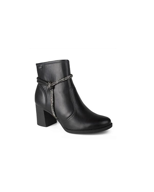 Dakota Bota Fem Cano Curto Salto Medio D2191 Vieri Preto