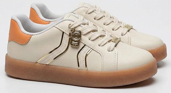 Molekinha Tenis Inf Fem 2582111 Branco Off