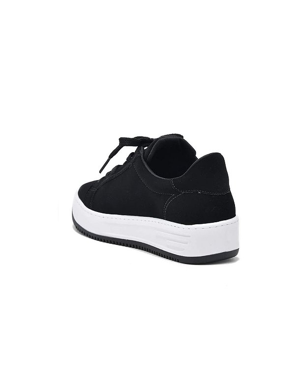 Via Marte Tenis Fem 126023 Preto