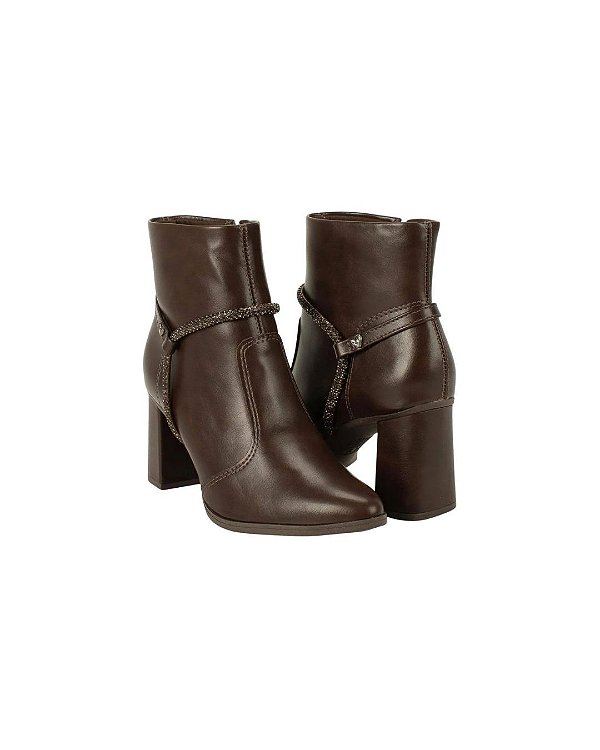 Mississipi Bota Fem Cano Curto Salto Medio J0355 Cafe