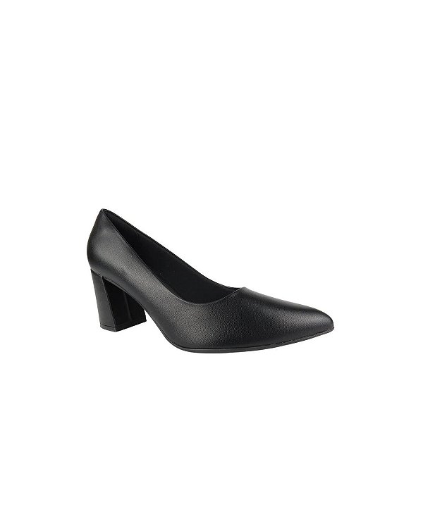 Piccadilly Sapato Fem Salto Medio 745135 Preto