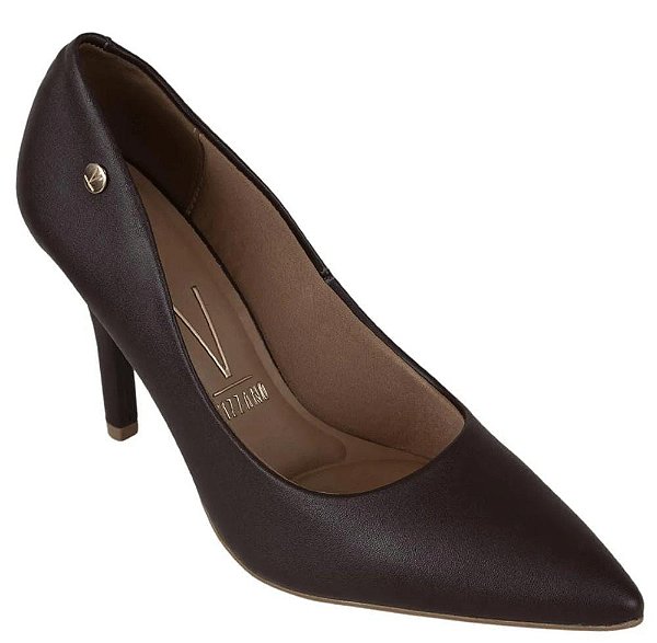 Sapato Fem Vizzano Salto Medio 11841728 Cacau