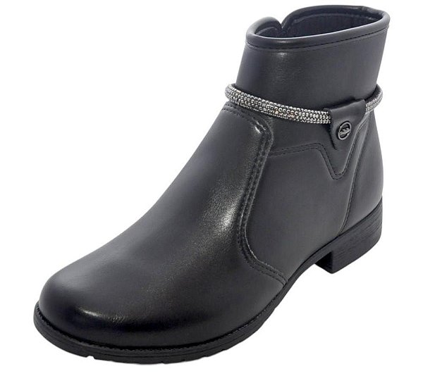 Dakota Bota Fem Cano Curto D2182 Vertuo Preto