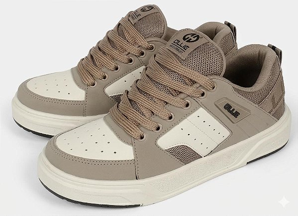 Ollie Tenis Masc Nitro2 Taupe