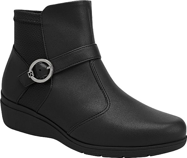 Piccadilly Bota Fem Cano Curto 117132 Preto