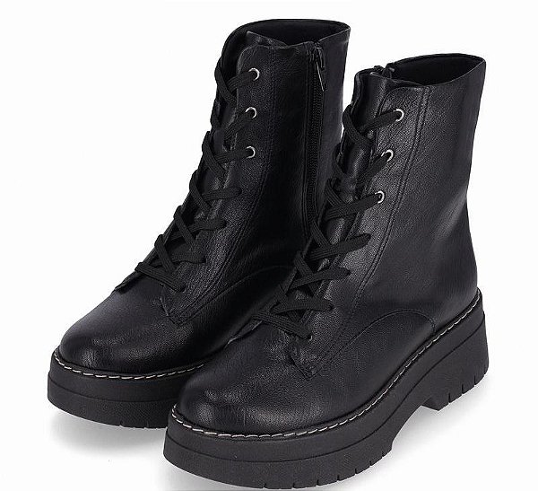 Piccadilly Coturno Fem 318019 Preto