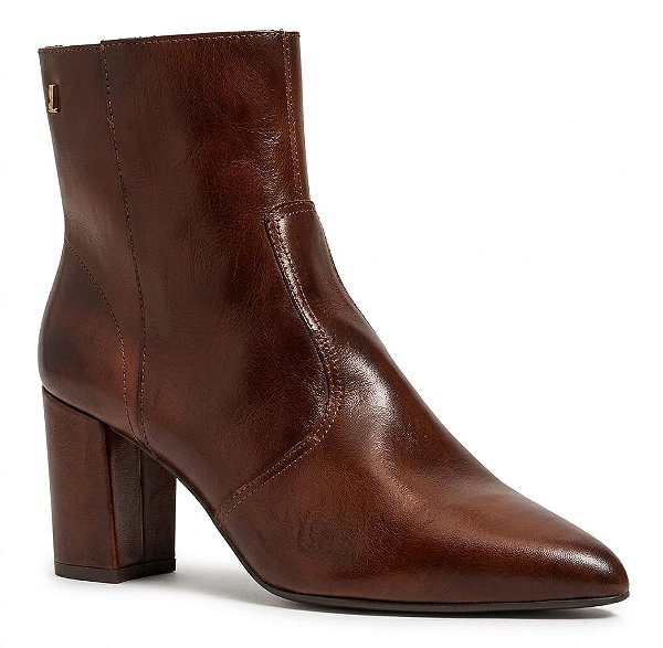 Santa Lolla Bota Fem Cano Curto Salto Alto 07Ef5e2f040f09c5 Dark Cocoa