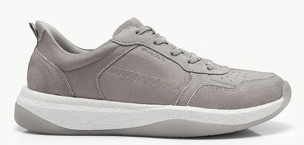 Democrata Tenis Masc 635101 Cinza Cloudy