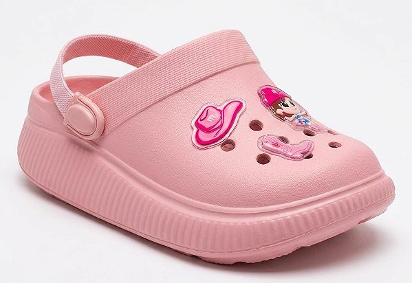 Molekinha Crocs Inf Fem 2749104 Rosa