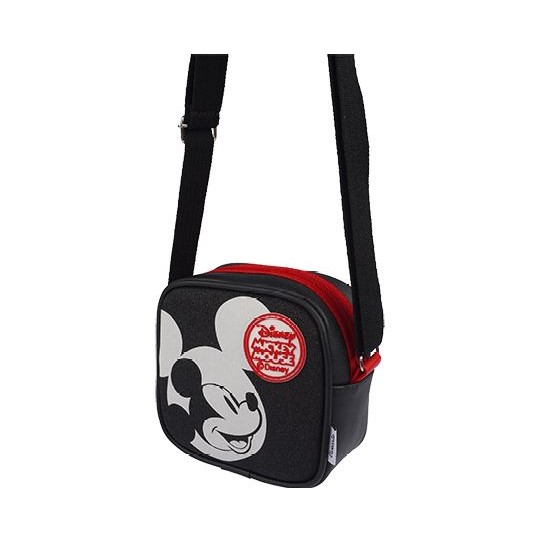 Bolsa Tiracolo Tweenie Preta Mickey Mouse DISNEY