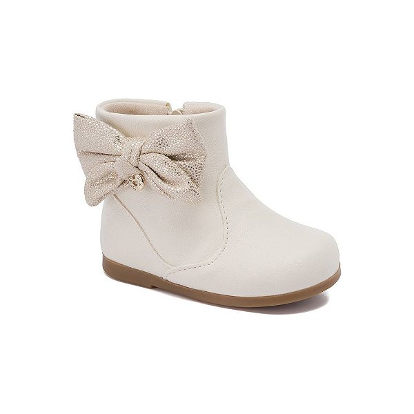 Bota Infantil Klin Menina Miss Baby Off White