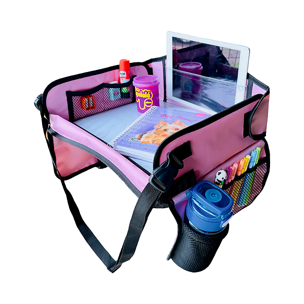Mesa de Atividades Infantil para Carro - Rosa