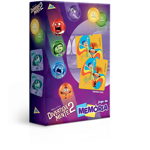 JOGO DA MEMÓRIA DIVERTIDAMENTE 2