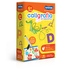 KIT CALIGRAFIA ESCREVE E APAGA