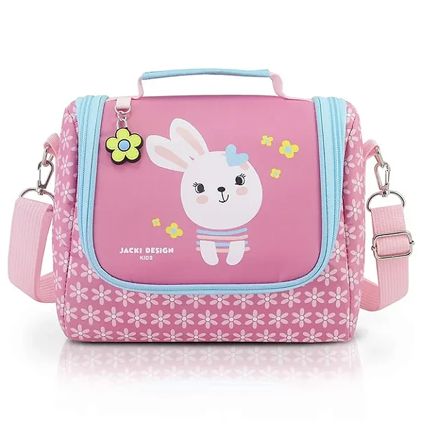 LANCHEIRA TÉMICA INFANTIL ROSA COELHO