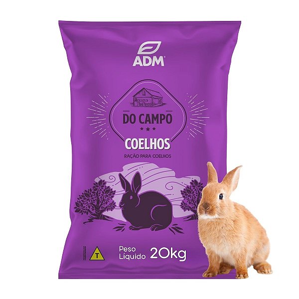 DO CAMPO COELHOS Ração Para Coelhos/Roedores 20kg