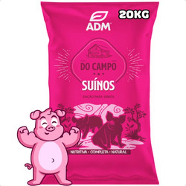 DO CAMPO SUÍNOS Ração para Suínos 20kg