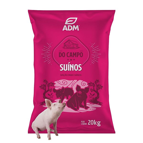 DO CAMPO SUÍNOS Ração para Suínos 20kg