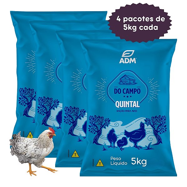 DO CAMPO QUINTAL Ração para Aves 20kg