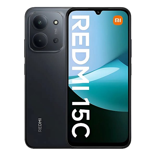 Smartphone Xiaomi Redmi 15c Dual Sim 256 Gb 8 Gb Ram - PRETO