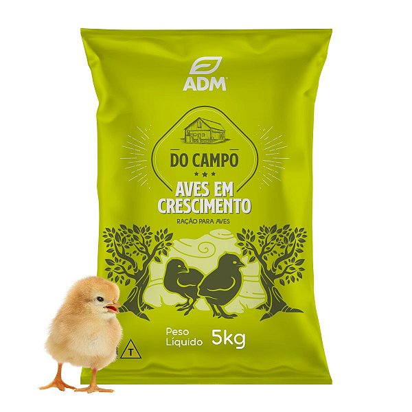 DO CAMPO AVES EM CRESCIMENTO Ração para Aves 5kg