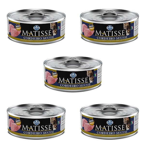 Matisse Cat Wet Mousse - Cordeiro - 5 un