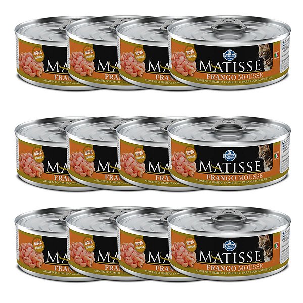 Matisse Cat Wet Mousse - Frango - 12 un