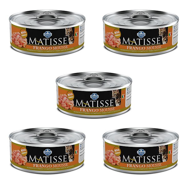 Matisse Cat Wet Mousse - Frango - 5 un
